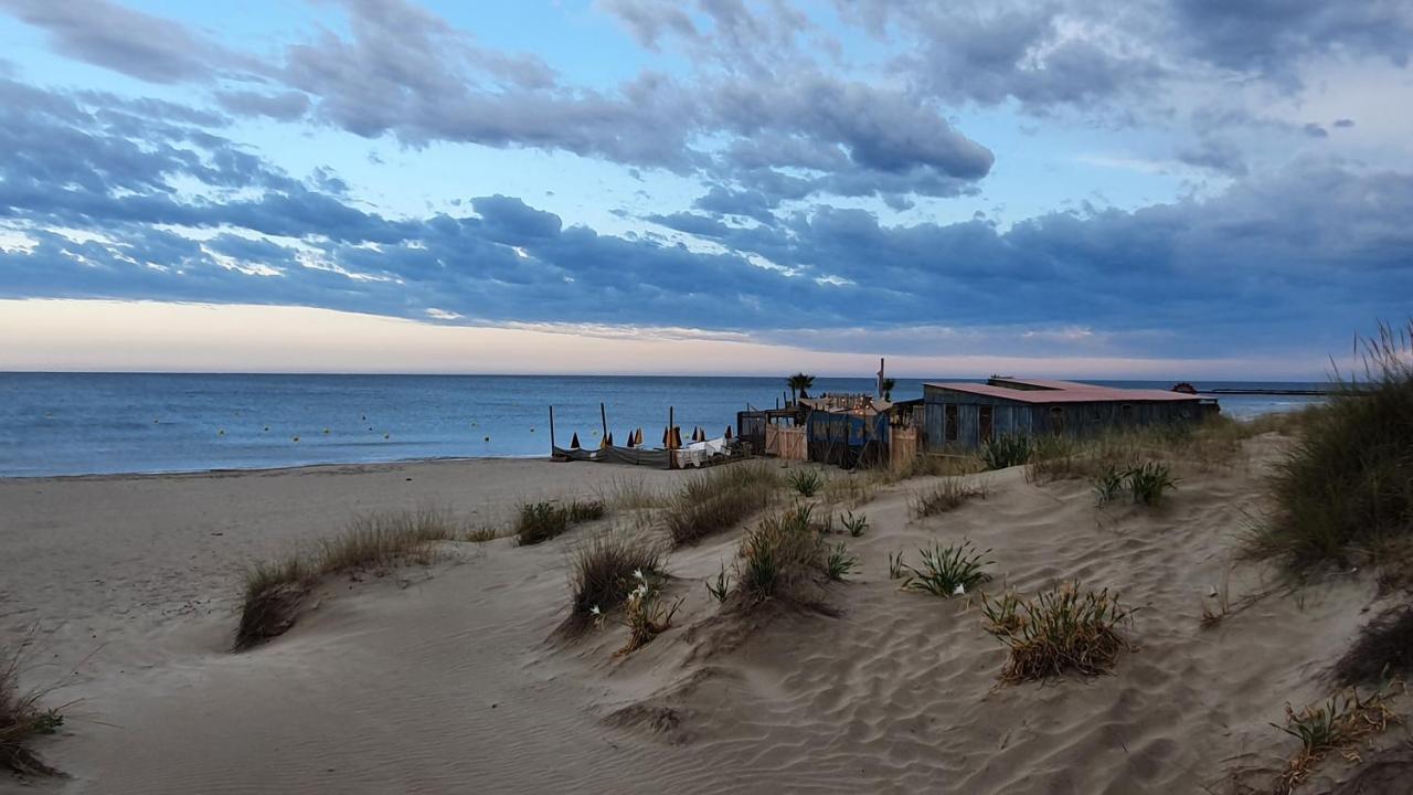 Appartement Avec Vaste Terrasse A 30 M Des Dunes Agde Exteriör bild